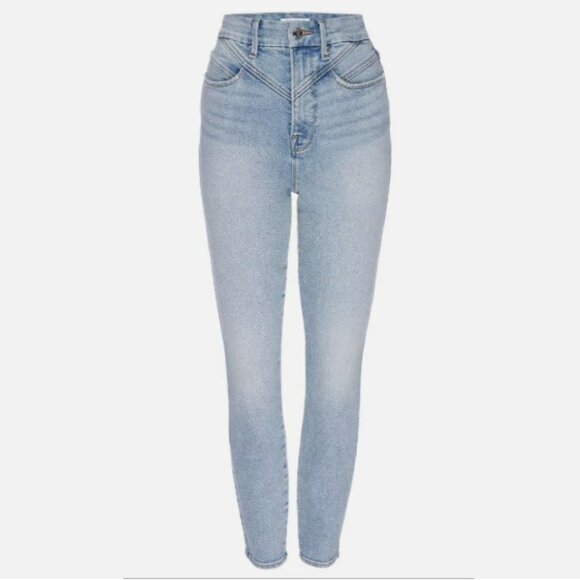 Good American Good Curve Front‎ Yoke Skinny Jeans - Picture 1 of 7